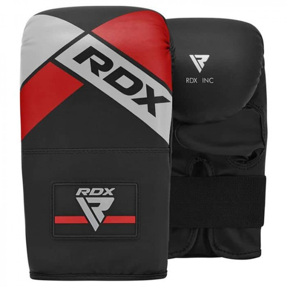 حقيبة ملاكمة RDX X1 6FT 3 في 1 سوداء مع مجموعة قفازات الملاكمة