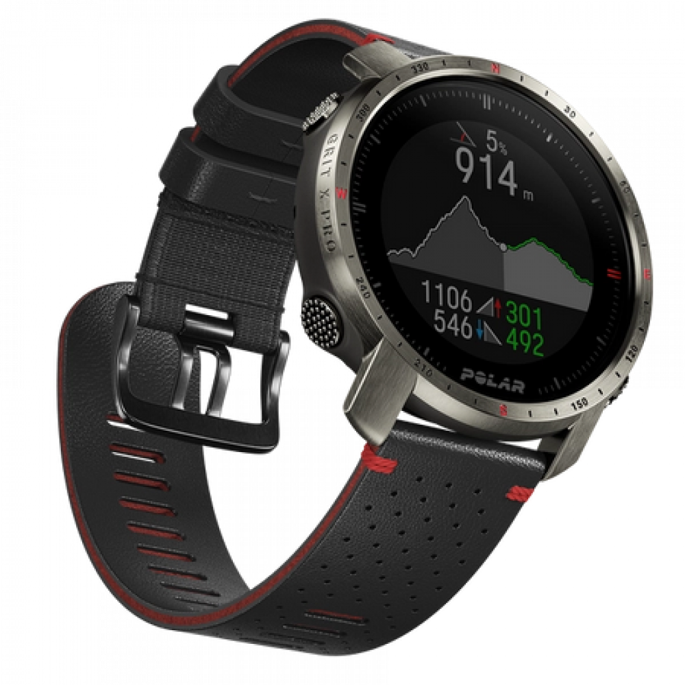 بولار - ساعة لياقة Grit X Pro تيتان